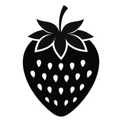 vector illustration of a strawberry