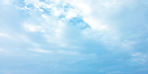  Daylight natural daylight, blue Panorama, sky, soft background, fresh weather, image surface, foggy pattern, white cloud,s air fluff, sunny clouds