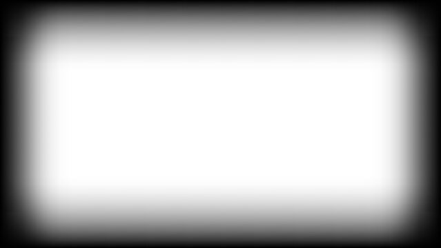 Soft Vignette Border or Edges Isolate on Transparent Background