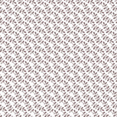 Seamless Pattern of Delicate Leaves in a Subtle Pastel Color Design