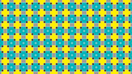 Modern and trendy Seamless Pattern design suitable for fabric or wrapping paper.