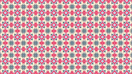 Modern and trendy Seamless Pattern design suitable for fabric or wrapping paper.