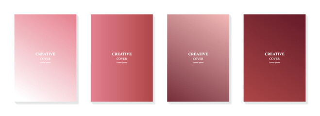 Fototapeta premium Gradient background template for cover, banner and poster design