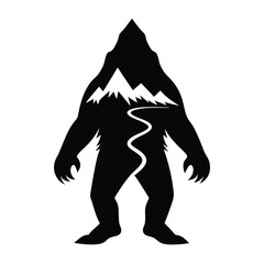 fashionable lady silhouette with sunglasses and pose