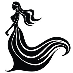 fairy with butterfly wings sitting in silhouette