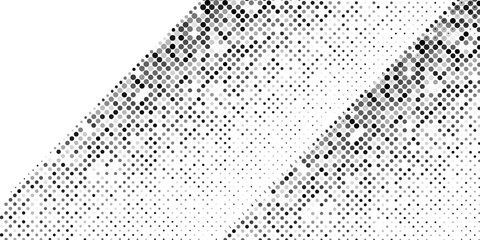 Art gradient texture. Vanishing polka dot background. Repeating dots gradation modern art design