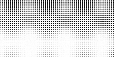 Modern gradient texture. Vanishing polka dot background. Repeating dots gradation art modern © NOR