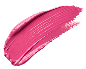 pink paint brush stroke on transparent background. png