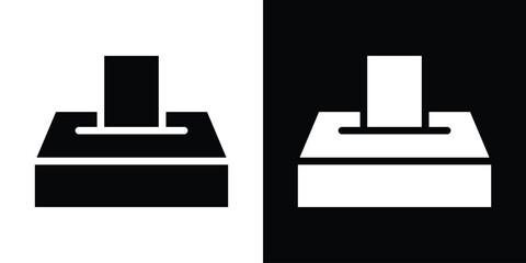 Ballot icon collection. line stroke icon. EPS 10