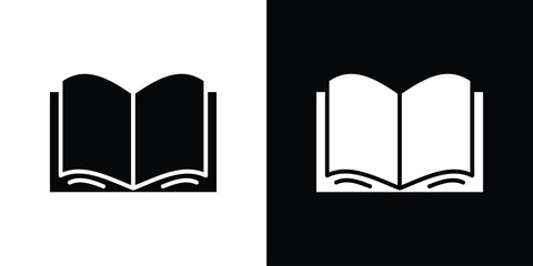 Book icon collection. line stroke icon. EPS 10