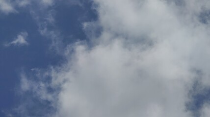 white clouds in the sky © MARIA