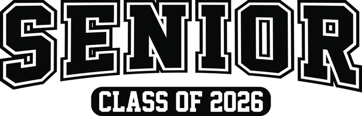 Senior 2026 Svg, Class of 2026 Svg Png