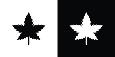 Cannabis icon collection. line stroke icon. EPS 10