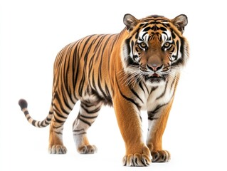 Naklejka premium Majestic tiger in full stance