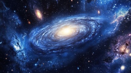 Spiral galaxy image