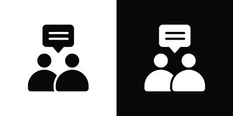 Communication icon collection. line stroke icon. EPS 10
