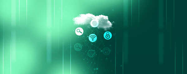 2d illustration WIFI symbol search