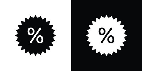 Discount icon collection. line stroke icon. EPS 10