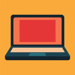 Online store business setup on laptop in digital marketplace  