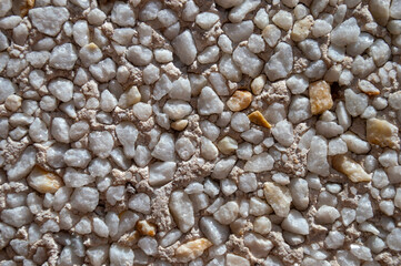 Textura o fondo de piedras aglomeradas