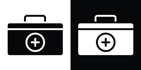 First aid icon collection. line stroke icon. EPS 10