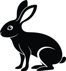 vector illustration of a rabbit
