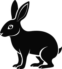 vector illustration of a rabbit