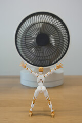 Dummy vor Ventilator