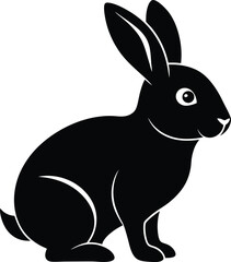 vector illustration of a rabbit