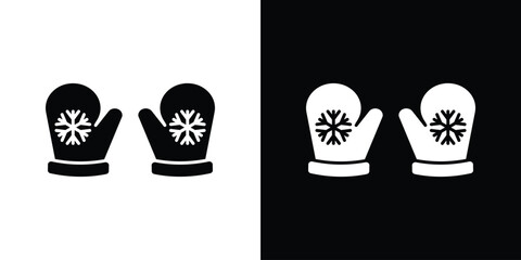 Gloves icon collection. line stroke icon. EPS 10