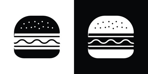 Hamburger icon collection. line stroke icon. EPS 10