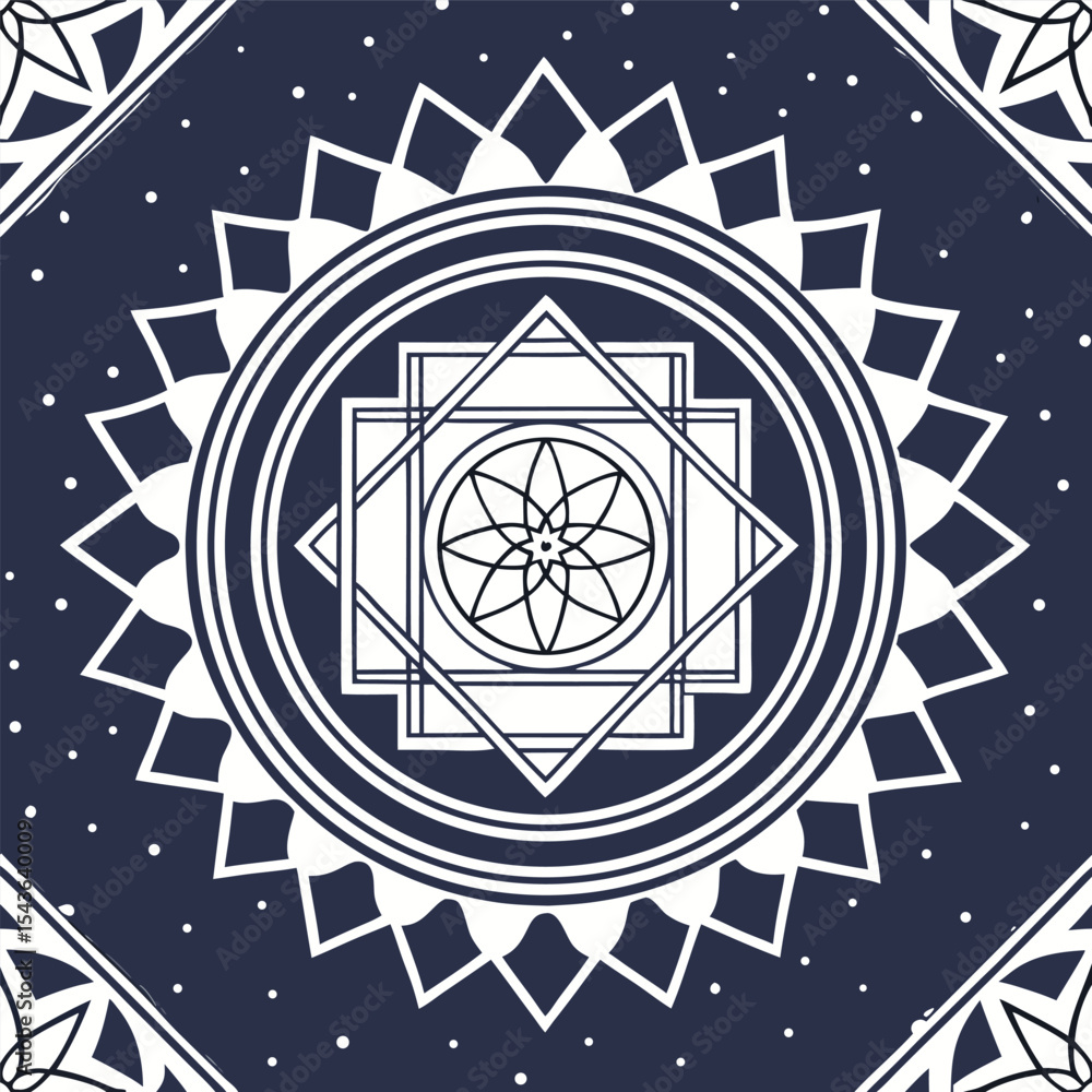 Aufkleber star of david vector icon design set with celtic pattern and circle emblem