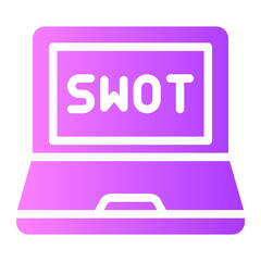 laptop gradient icon