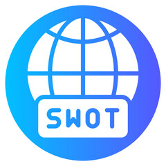 global gradient icon