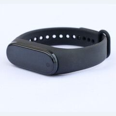 close up view of wrist watch smartwatch 