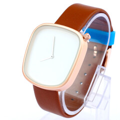 close up view of wrist watch
