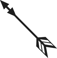 vector illustration of an arrow on transparent background