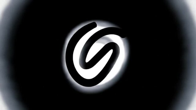 Abstract Swirl Logo Animation