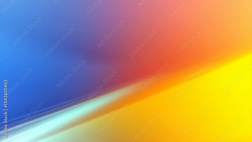 Aufkleber vibrant abstract color gradient with smooth transitions and light effects