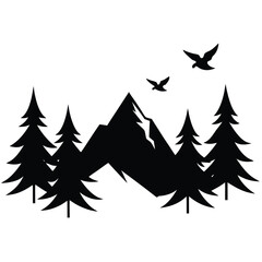 profile of a young woman with hoop earrings in silhouette