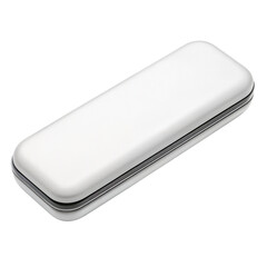 White tweezers case in minimalistic design on a clean background  