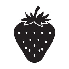 vector illustration of a strawberry