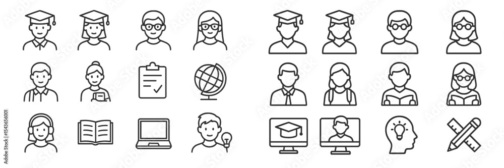 Poster diverse group of students engaged in various academic activities at a modern learning environment