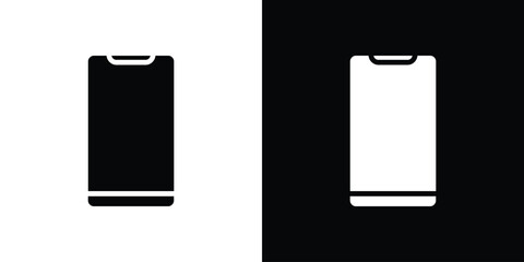 Mobile icon collection. line stroke icon. EPS 10