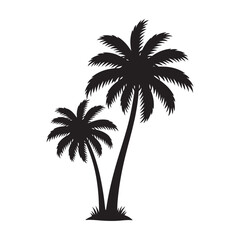 palm tree silhouette