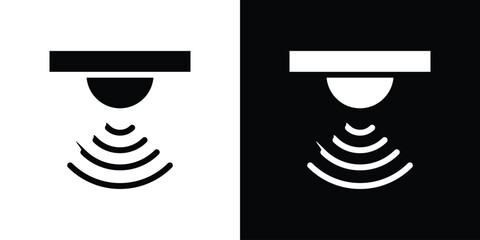 Motion sensor icon collection. line stroke icon. EPS 10