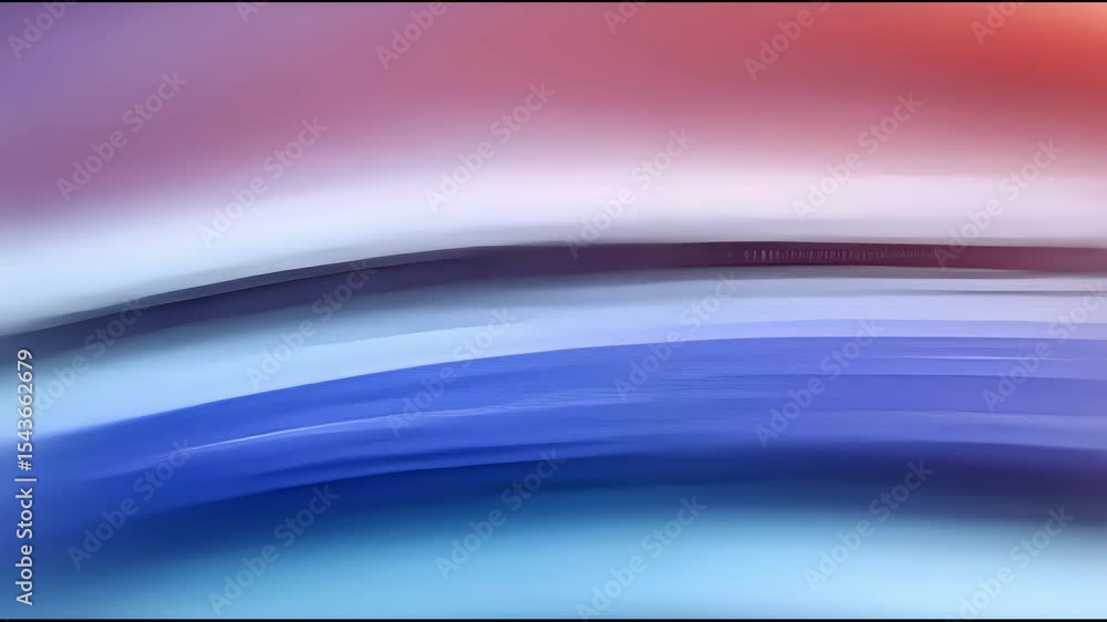 Aufkleber abstract colorful waves with dynamic motion in modern digital art