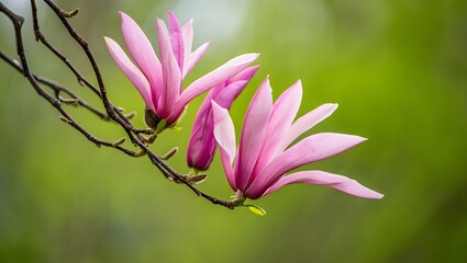 Fototapeta premium Young Green Sprout Growing in Nutrient-Rich Compost Soil Under Warm Sunlight – Eco-Friendly Gardening in a Rustic Wooden Tray
