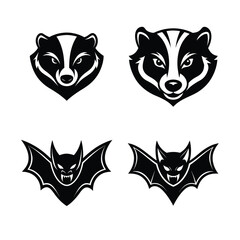 mascot logo animal head bundle