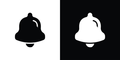 Notification bell icon collection. line stroke icon. EPS 10